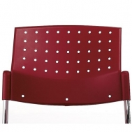 SIMO bordó sedáková tvarovka