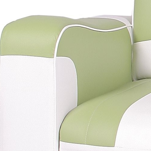 ECO Soft  zelená-bílá