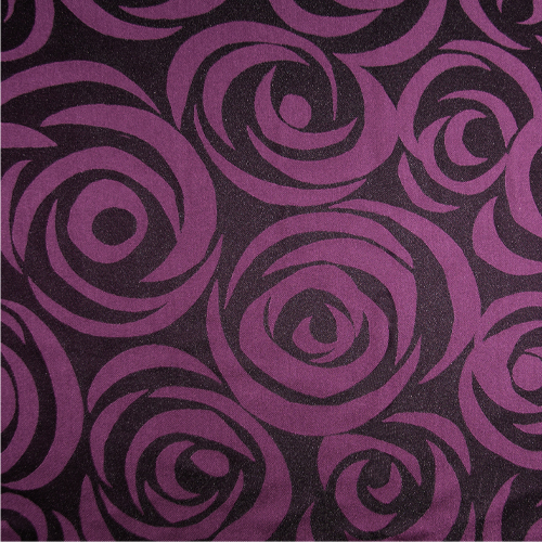 Potahová látka dekor V89 fialová černá
