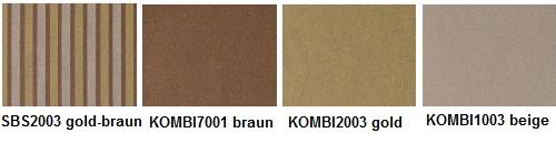 Příklady kombinací