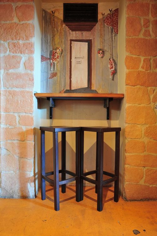 Dřevěná barová židle LIVO