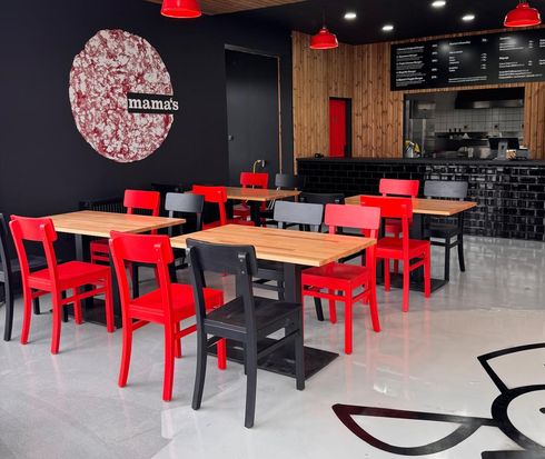 Dřevěné židle pro bistro a restraurace