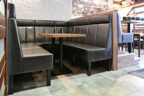 Čalouněné lavice do restaurace CORTINA H Lavice CORTINA H