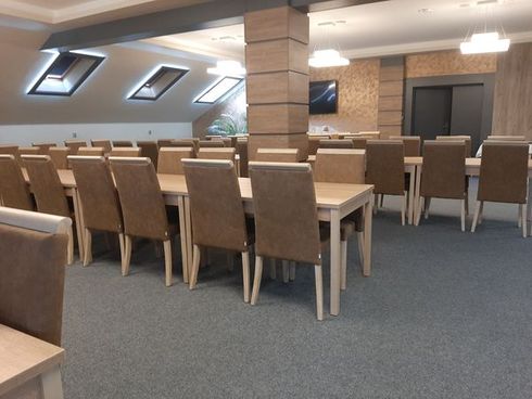 Dřevěné čalouněné židle RELA ST DM