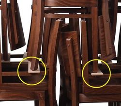 Stohovatelné židle se snadným uskladnění,