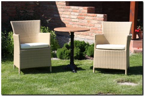 Zahradní křesla umělý ratan MANUS. Zahradní křesla MANUS