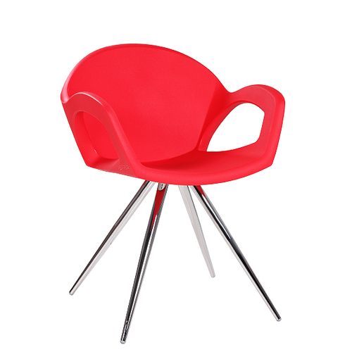 Designové židle PEPPER SPIDER plastové s kovovu konstrukcí