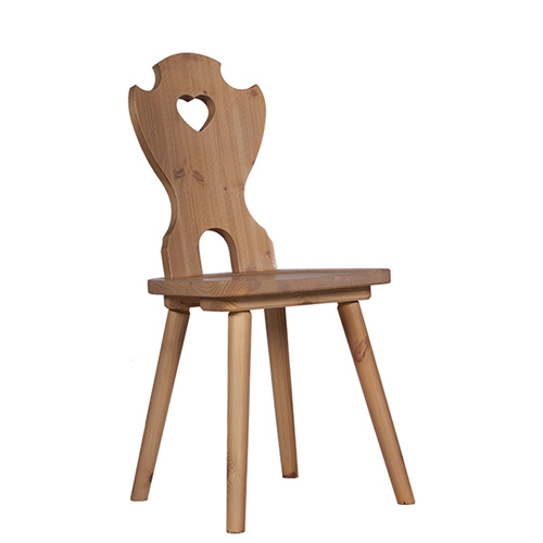 Dřevěné borovicové  židle