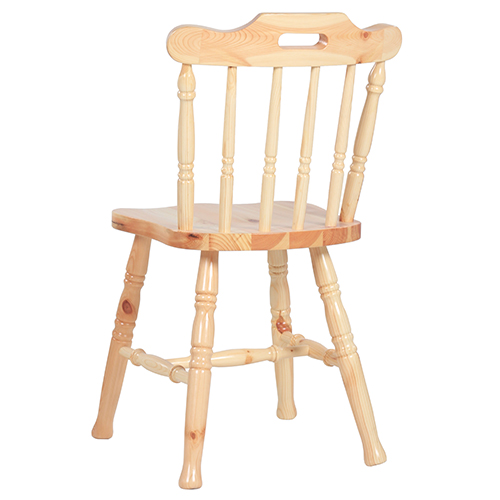 Dřevěné židle venkovský styl