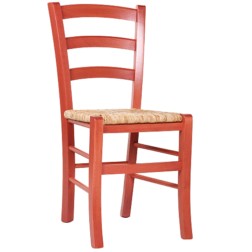 Drevěné farebné stoličky