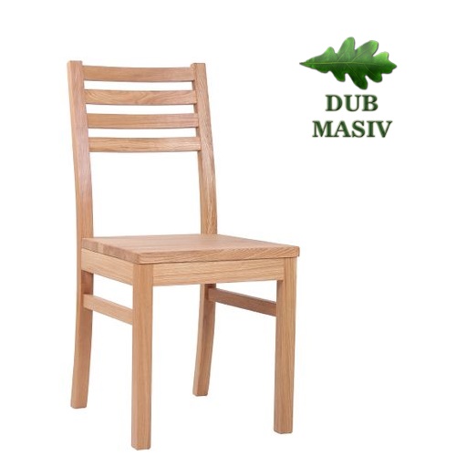 Dřevěné židle pro restaurace ARMANDO ME dub masiv