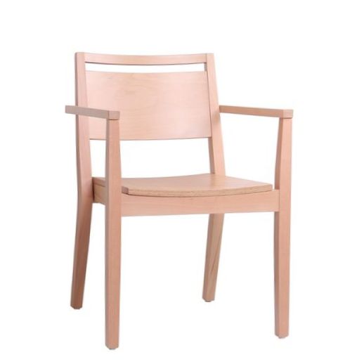 Dřevěné židle LUCAS AL ST restaurační