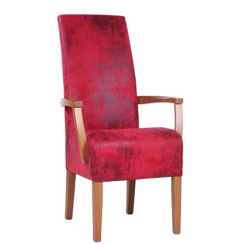 Dřevěná čalouněná židle MARCUS ALE