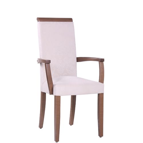 Dřevěná čalouněná židle LINDA ALE