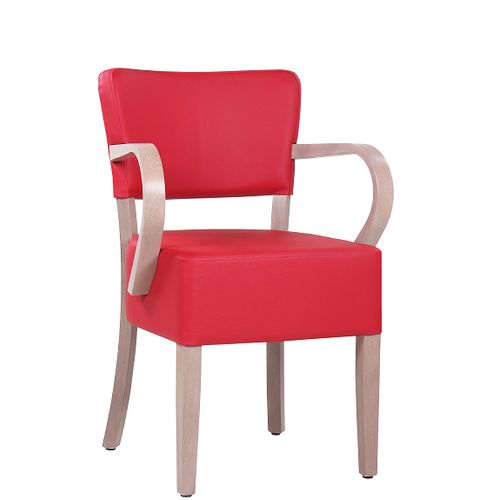 Dřevěné židle čalouněné TILO XL AL S širší sedák