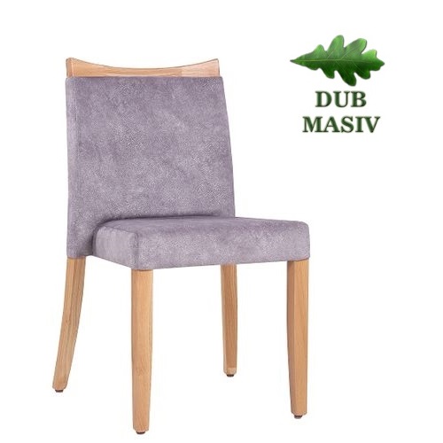 Restaurační židle MARLO DST DM masivní dub a možnost stohování