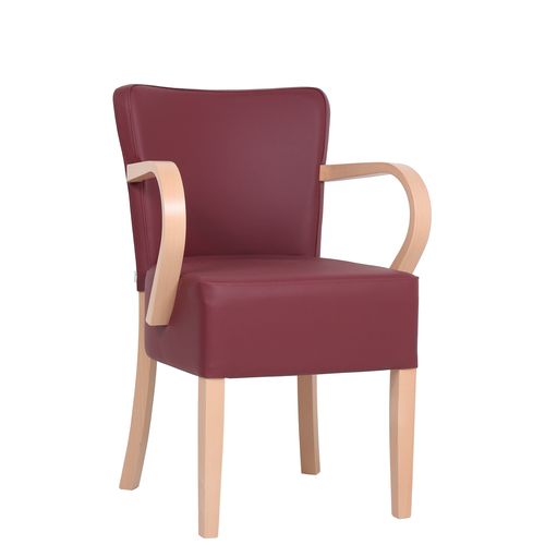 Čalouněné židle s područkami do restaurace