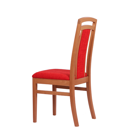 Dřevěné židle čalouněné, restaurační stoličky