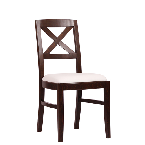 Dřevěné čalouněné židle do restaurace