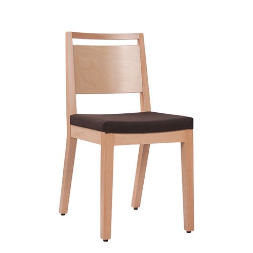 Dřevěná židle čalouněná LUCAS P