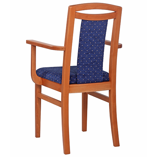 Dřevěné čalouněné židle