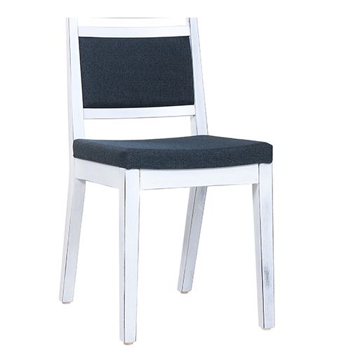 Dřevěné židle LEANDRO V Vintage Look bílá