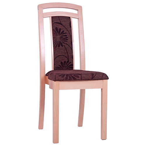 Odolné dřevěné židle do restaurace s možností stohování