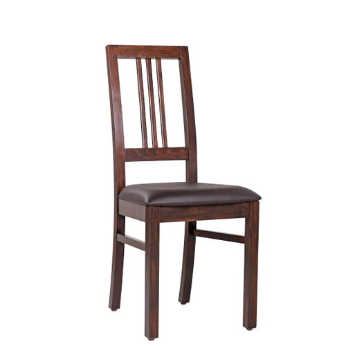 Dřevěné židle BOB 3 čalouněný sedák