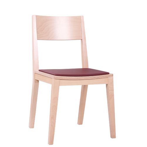 Židle FIN SP pro restaurace a bistra čalouněný sedák