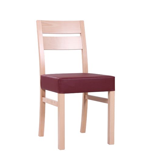Dřevěná židle čalouněná SCARLA VP