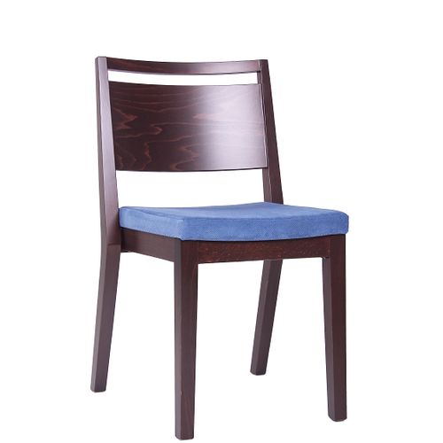 Dřevěná židle čalouněná LUCAS P ST