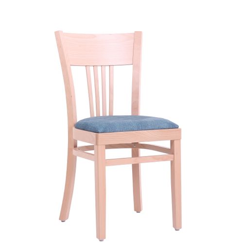Dřevěné židle do restaurace KAREN P čalouněný sedák