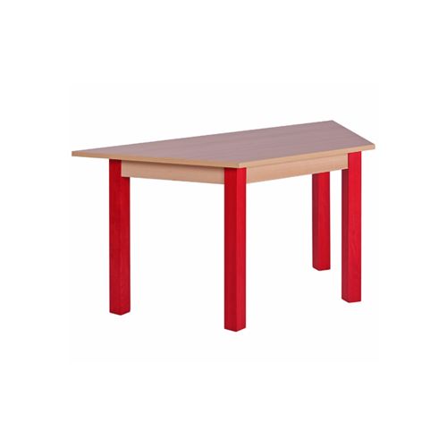 Dětské dřevěné stoly KOMBI 126TR trapéz (více rozměrů)