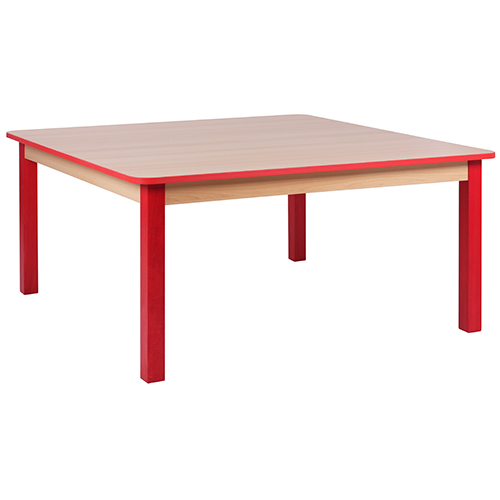 Dětské dřevěné čtvercové stoly SOLO HR (více rozměrů)
