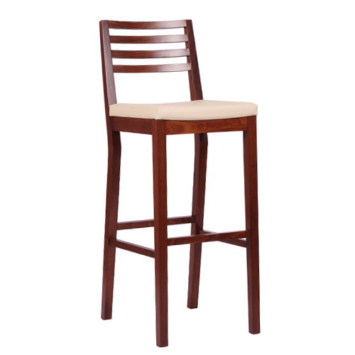 Dřevěná barová židle LUISA P