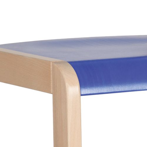 pastelová modrá sedák pastelová modrá sedák