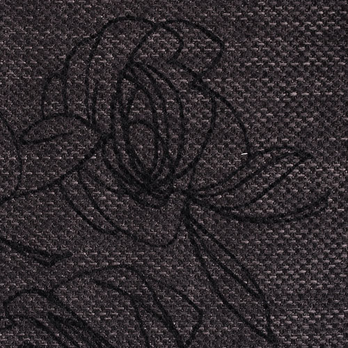 Látky s květy růží RIM32 tmavá perleť