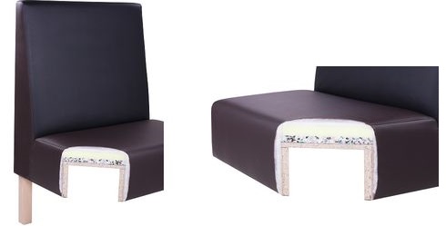 Čalouněné lavice MADERA mají kvalitní sedáky
