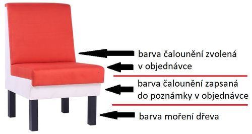 Restaurační lavice DOMINO