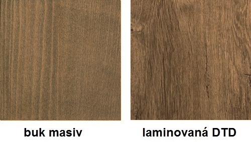 Barvy dřeva masiv a lamino