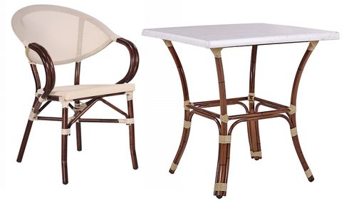 Zahradní stoly a židle