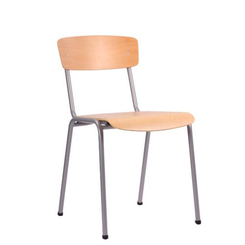 Kovová stohovatelná židle