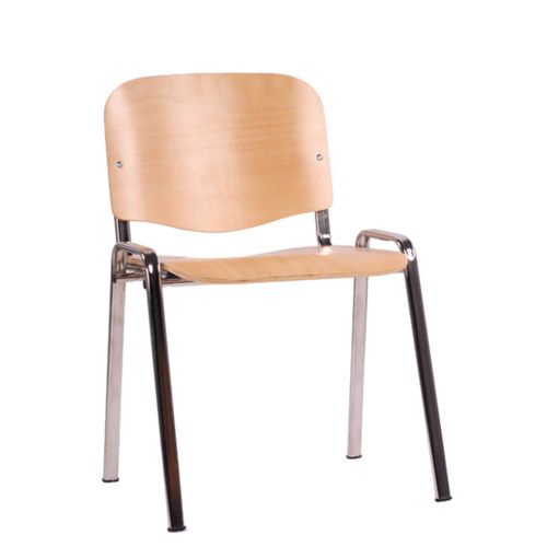 Kovová židle ISO WOOD kostra chrom
