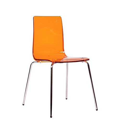 Kovová židle bistro