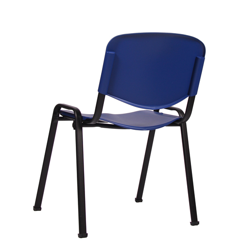 kovové židle plastové opěradlo