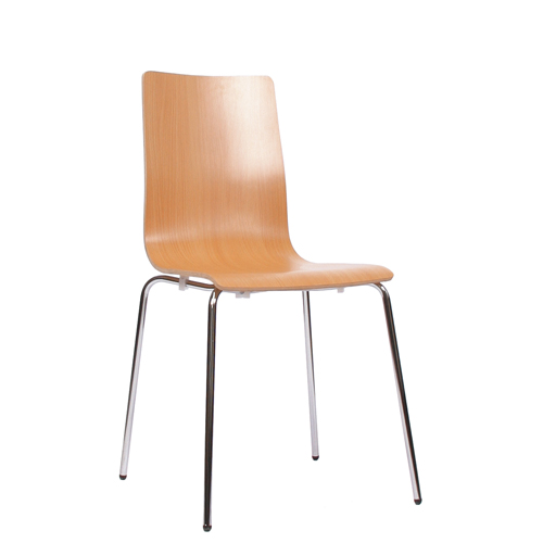 Kovová židle pro bistro provozy.