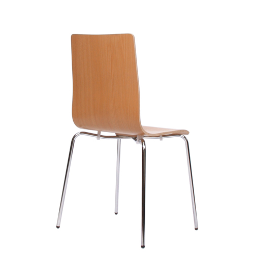 Kovoé židle s tohování, stohovací.