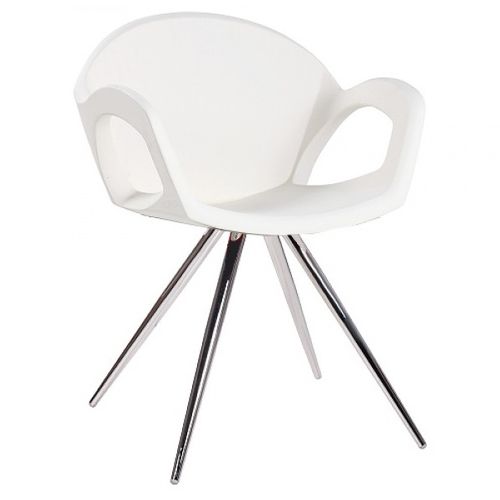 Dizajnové stoličky PEPPER SPIDER plastové s kovovou konštrukciou