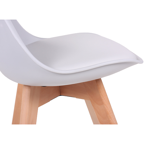 Dizajnové plastové škrupinové reštauračná stoličky