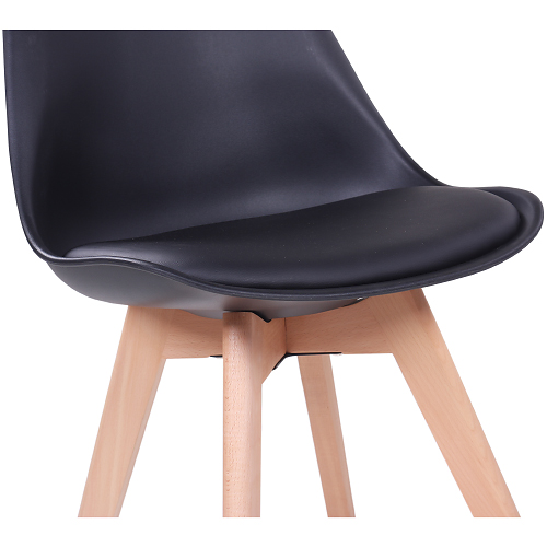 Dizajnové plastové škrupinové reštauračná stoličky